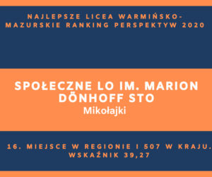 Perspektywy 2020. Najlepsze licea w województwie warmińsko-mazurskim. Zobacz RANKING TOP 20!