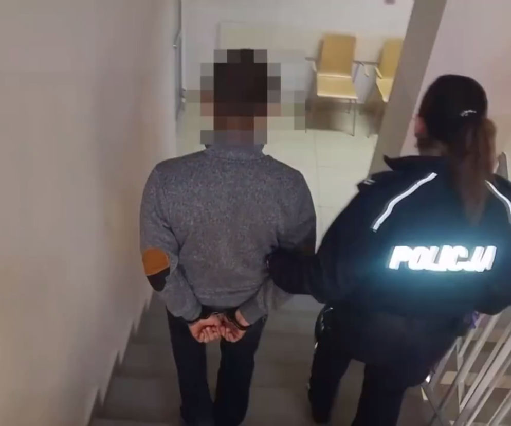 Pedofil w rękach policji