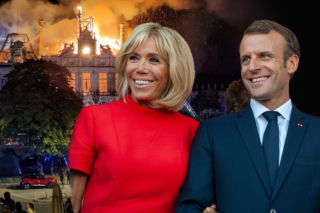 Francja płonie, Macronowie się bawią! Te zdjęcia oburzyły Francuzów