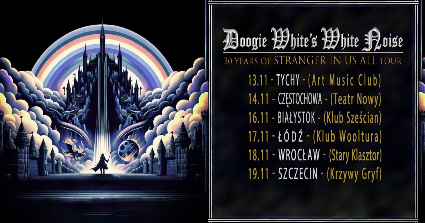 Doogie White’s White Noise ponownie rusza na podbój polskich scen!