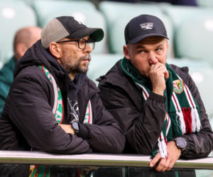 Śląsk Wrocław - Lech Poznań: Zdjęcia kibiców i zawodników z meczu 10. kolejki sezonu 2026/27 PKO BP Ekstraklasy