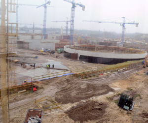 Rozbudowa oczyszczalni ścieków Czajka (listopad 2010)