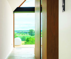 Dom ze skośnym dachem - projekt - Miłosz Stopiński