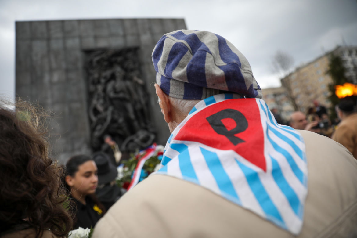 Mocne słowa przed pomnikiem Bohaterów Getta. Obchody 80. rocznicy powstania w getcie warszawskim