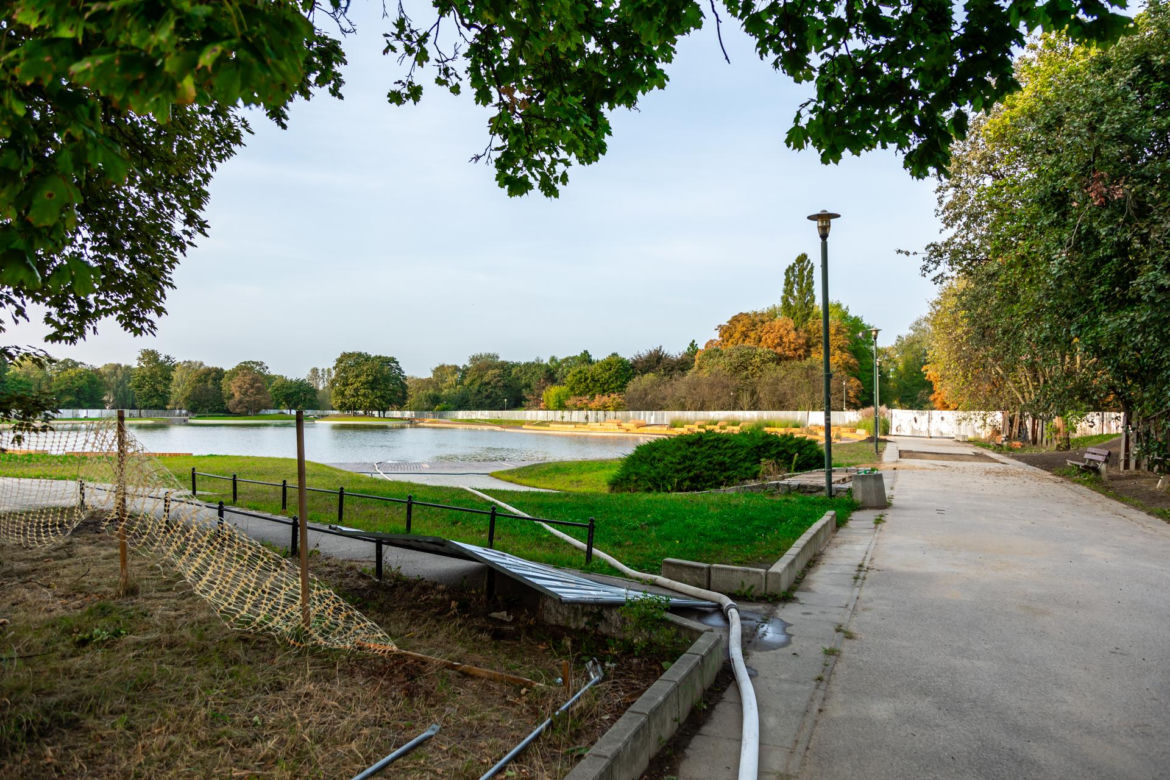 Remont Pola Mokotowskiego na ukończeniu