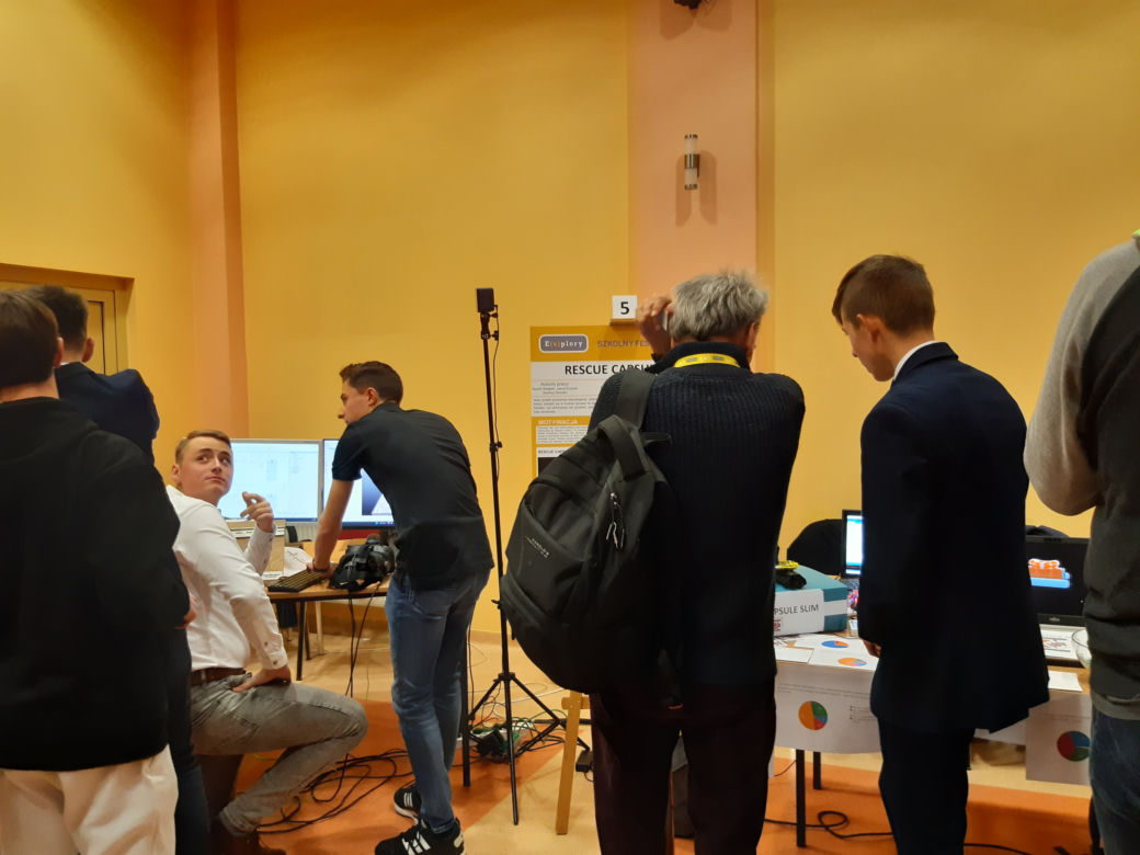 Prototypy na Festialu Nauki Explory w Tarnowie