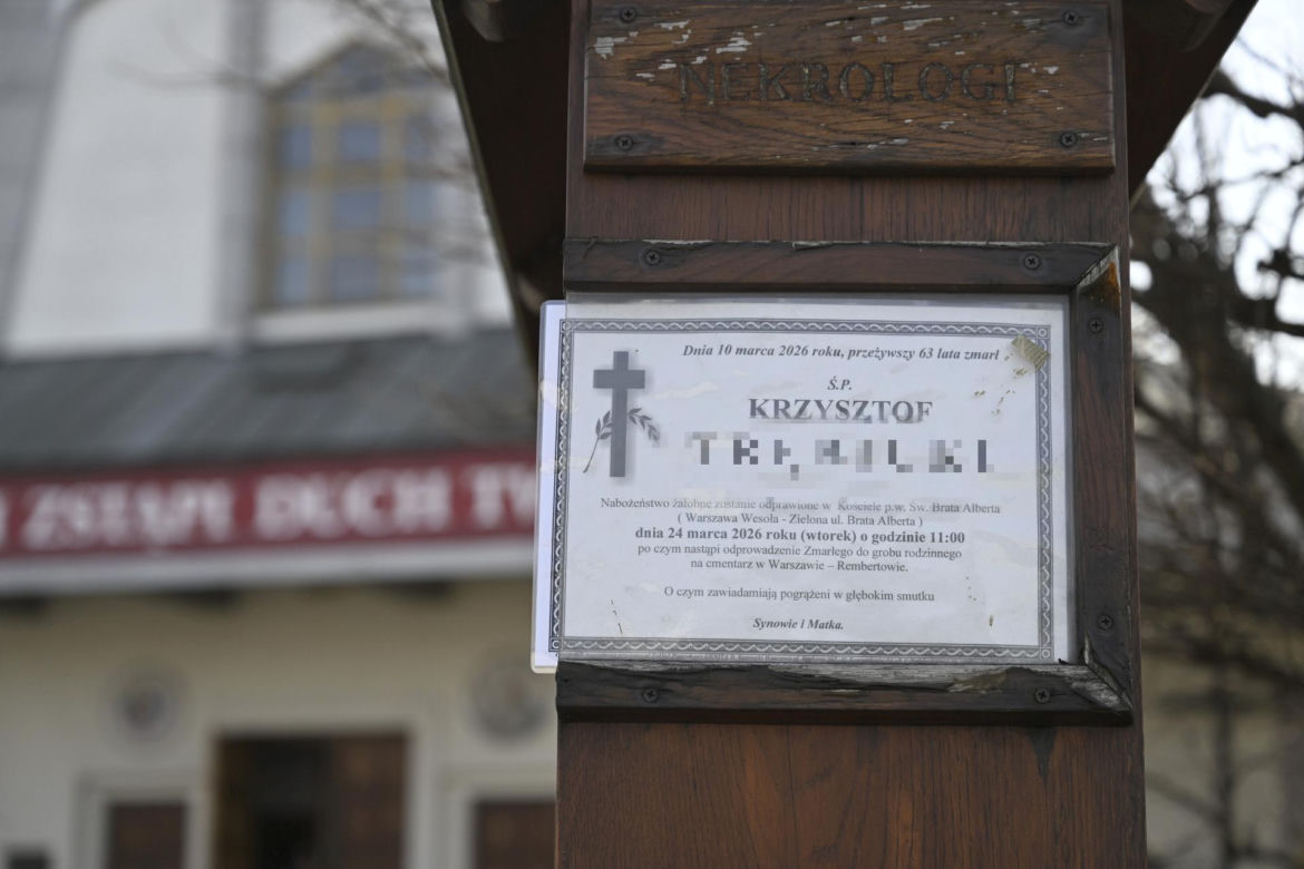 Pogrzeb strażnika miejskiego z Warszawy. Krzysztof zmarł na służbie