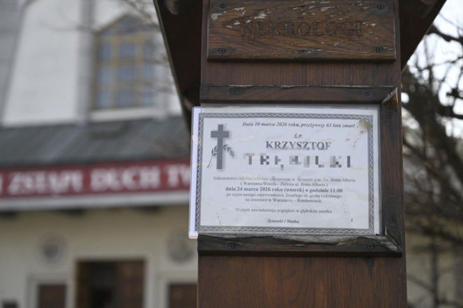 Pogrzeb strażnika miejskiego z Warszawy. Krzysztof zmarł na służbie