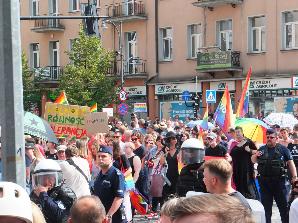 I Marsz Równości w Białymstoku 20.07.2019