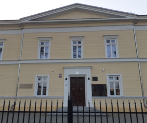 Siedleckie szkoły przy ul. Konarskiego i Prusa i ich okolica w lutym 2021 roku