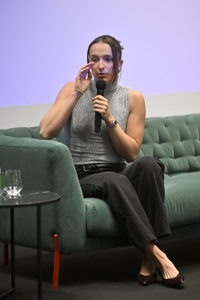 Iga Świątek rozdała stypendia