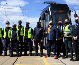 Szkolenie MPK Wrocław dla policjantów z drogówki