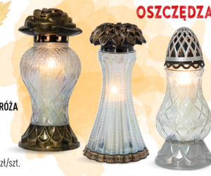 Oferta zniczy w Biedronce