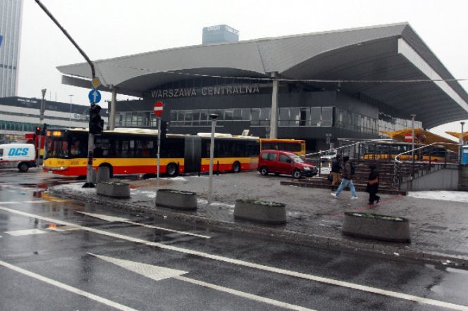 Dworzec centralny. Warszawa