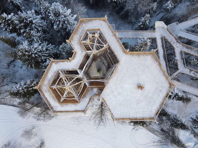 Wieża skolnity w Wiśle