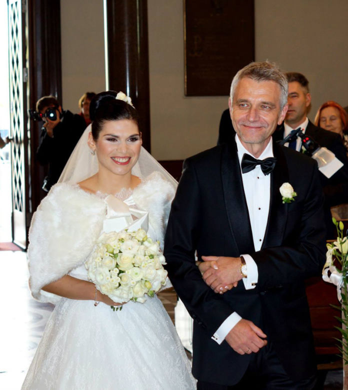 Ewa Bew wydała córkę za mąż