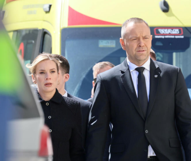 Ból, rozpacz, łzy. Poruszające sceny na pogrzebie Łukasza Litewki