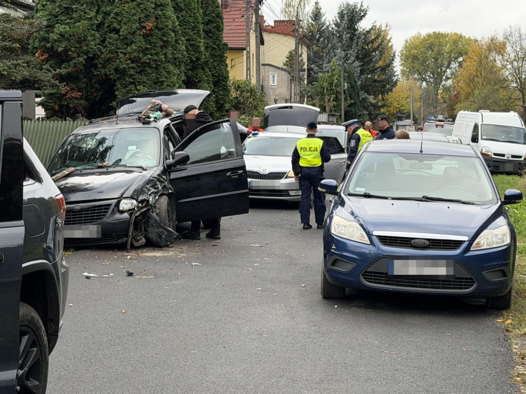 Pościg z Legionowa do Warszawy. Są rozbite auta i ranni