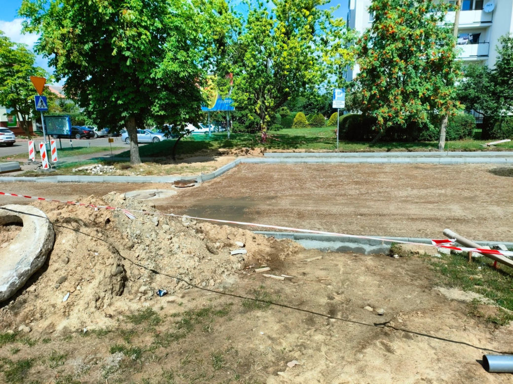 Remont ul. Kasztelańskiej w Łomży. Zaglądamy na plac budowy