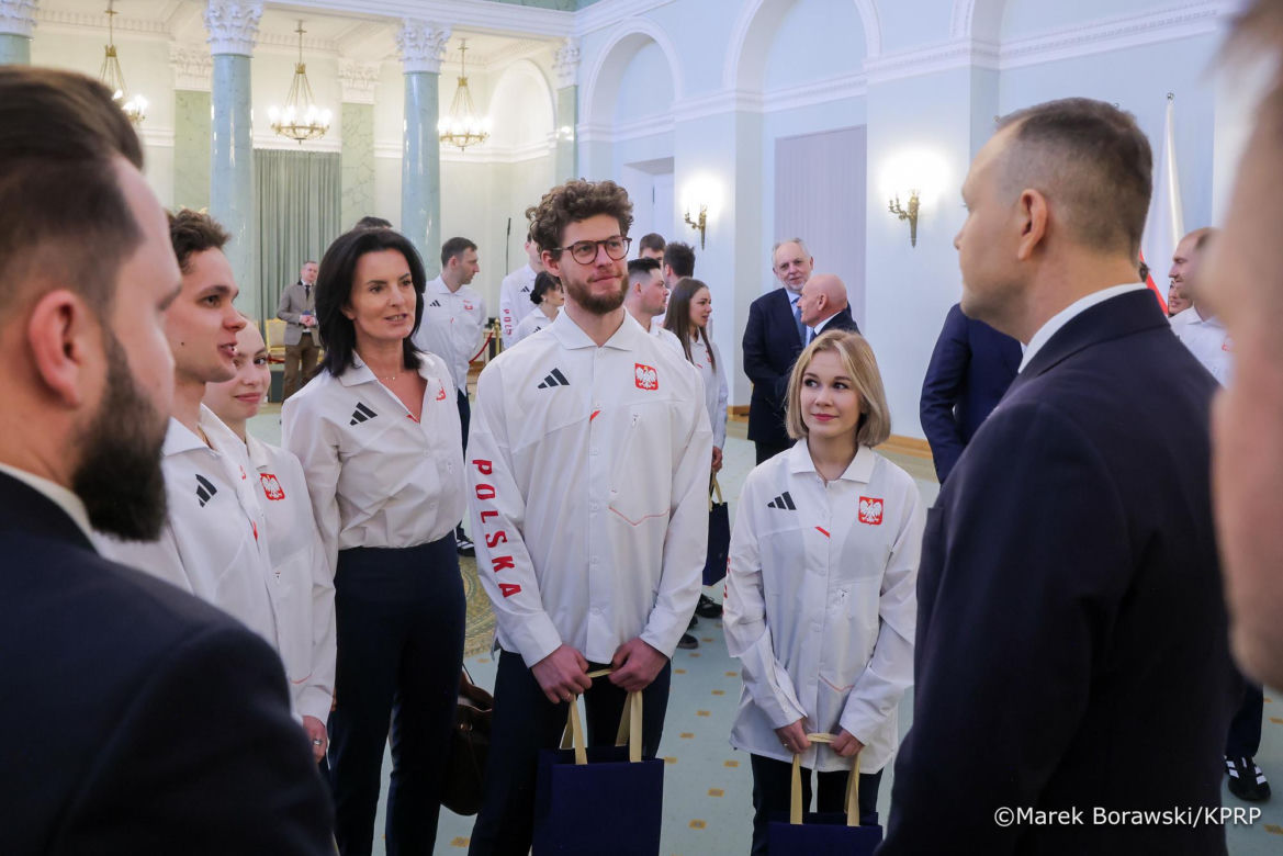 Semirunnij, Kurakowa i reszta olimpijczyków u Karola Nawrockiego