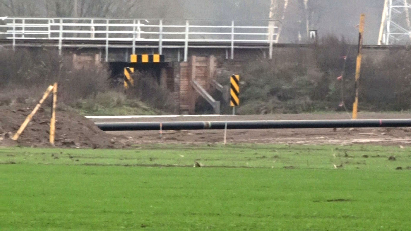 Wybuch podczas budowy gazociągu. Było niebezpiecznie