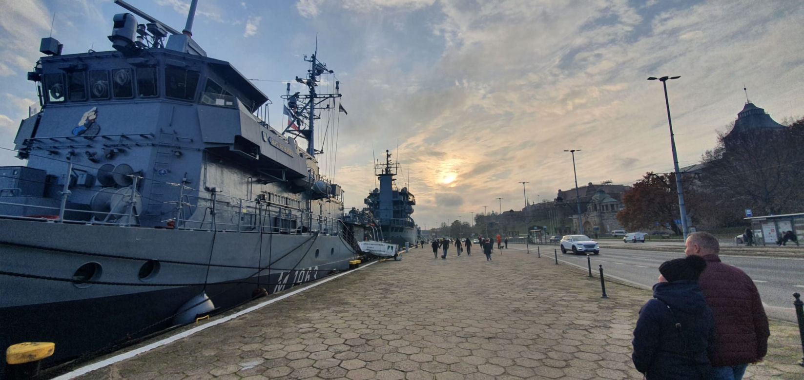 Okręty NATO zacumowały w Szczecinie
