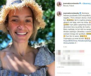 Joanna Koroniewska bez makijażu