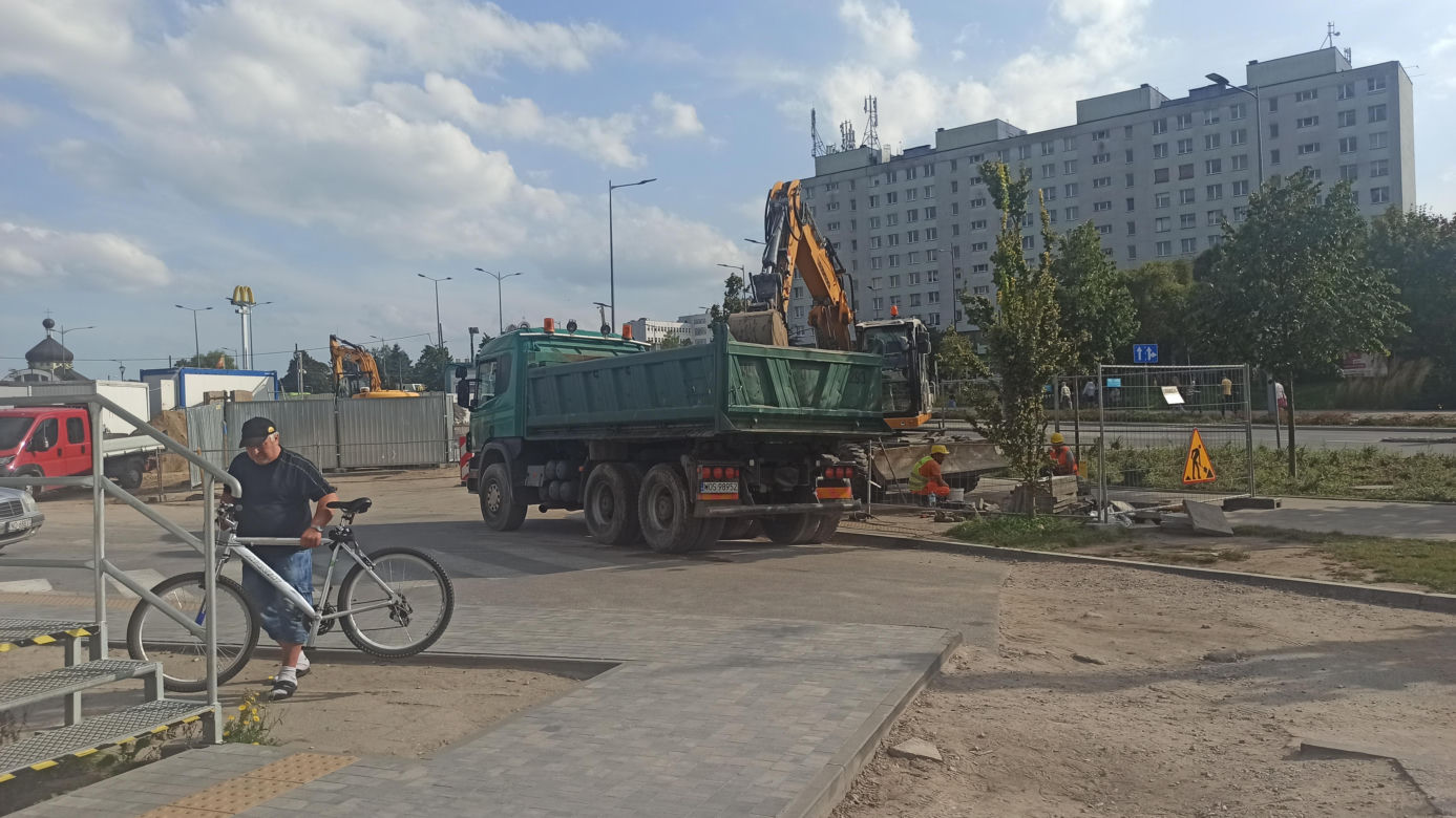 Dworzec Główny - postępy przy budowie