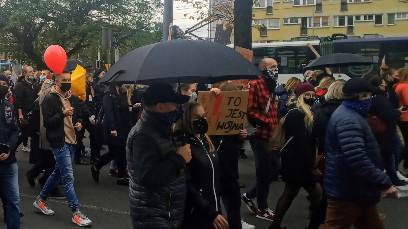 Protest kobiet w Szczecinie - 28.10.2020