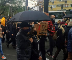 Protest kobiet w Szczecinie - 28.10.2020