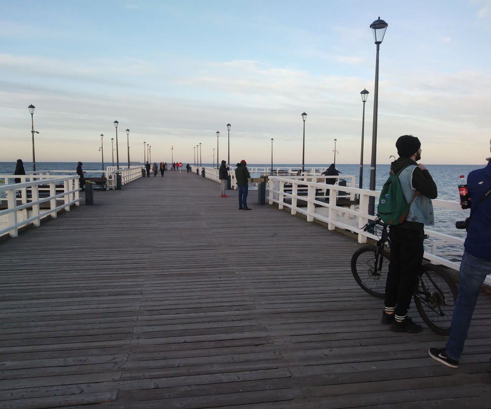 Gdańsk: Molo w Brzeźnie ZAMKNIĘTE