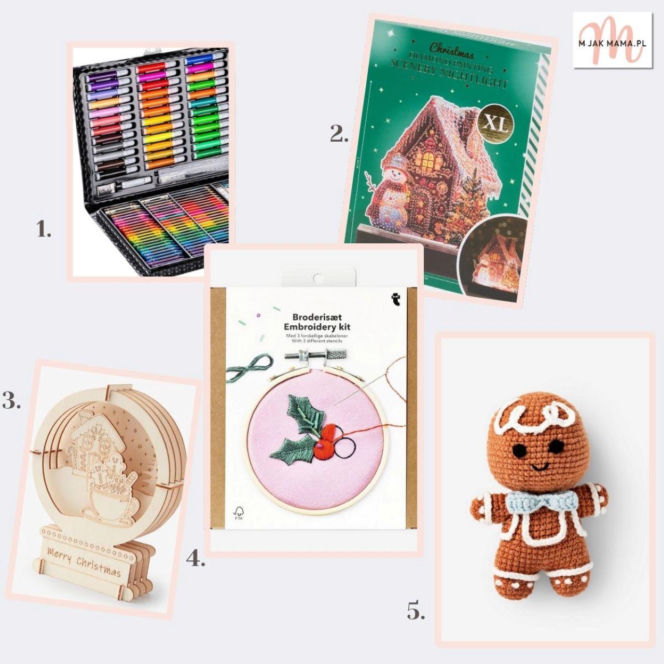 Prezenty dla dzieci na mikołajki klasowe - kreatywne i plastyczne upominki