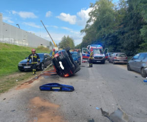 Wypadek na terenie SSE Starachowice