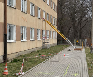 Potężne manewry strażaków na Pomorzu. Do akcji weszły psy ratownicze i policyjni antyterroryści