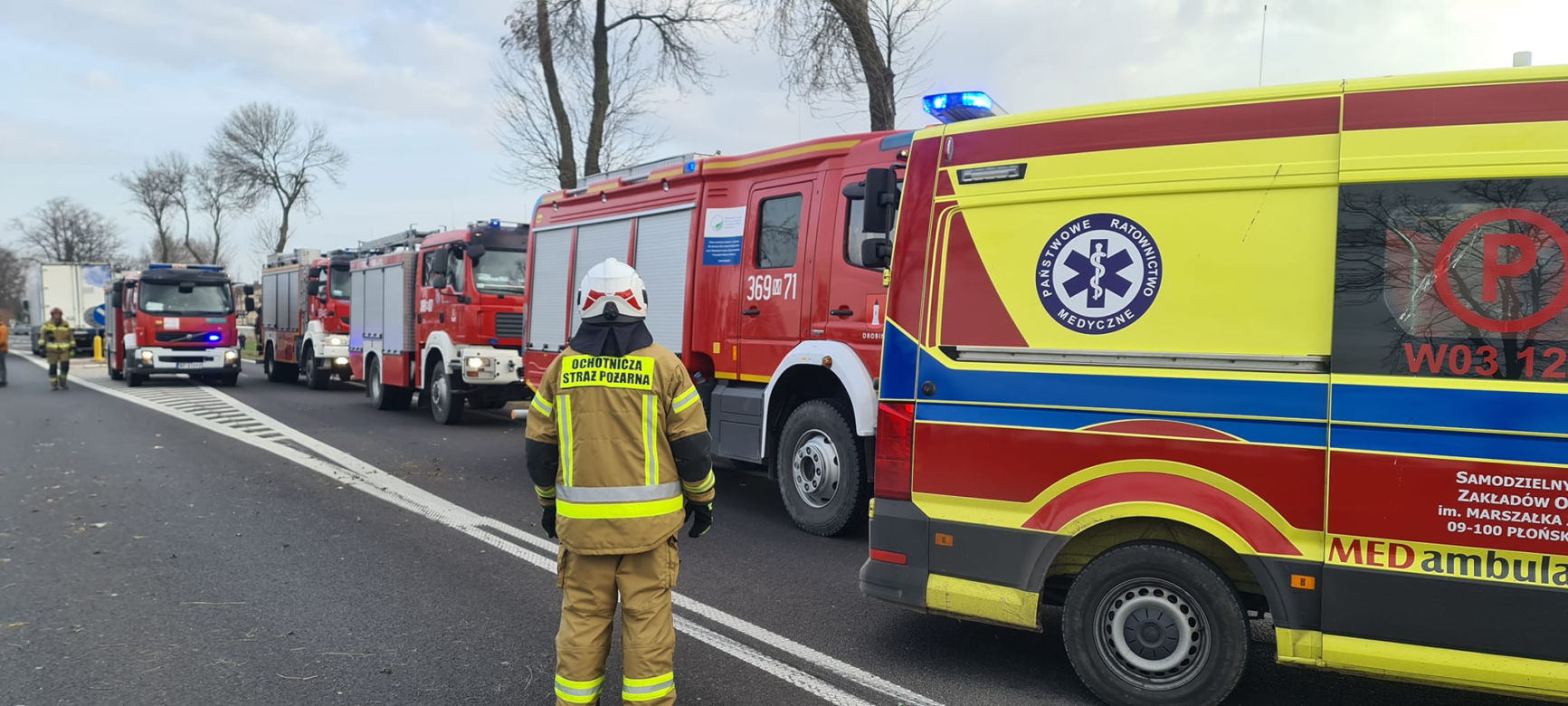18-latka ciężko ranna po dachowanio opla w Drobinie. Potworny wypadek na DK10 pod Płockiem [ZDJĘCIA]