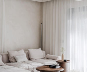 Wnętrze inspirowane Kolorem Roku Pantone 2026 Cloud Dancer