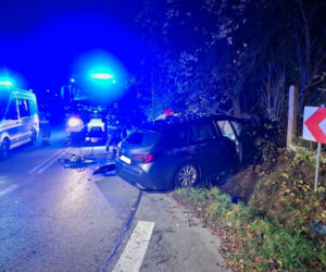 Wypadek w Krynkach 30.10.2026
