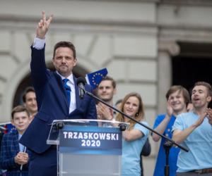 Rafał Trzaskowski w Poznaniu