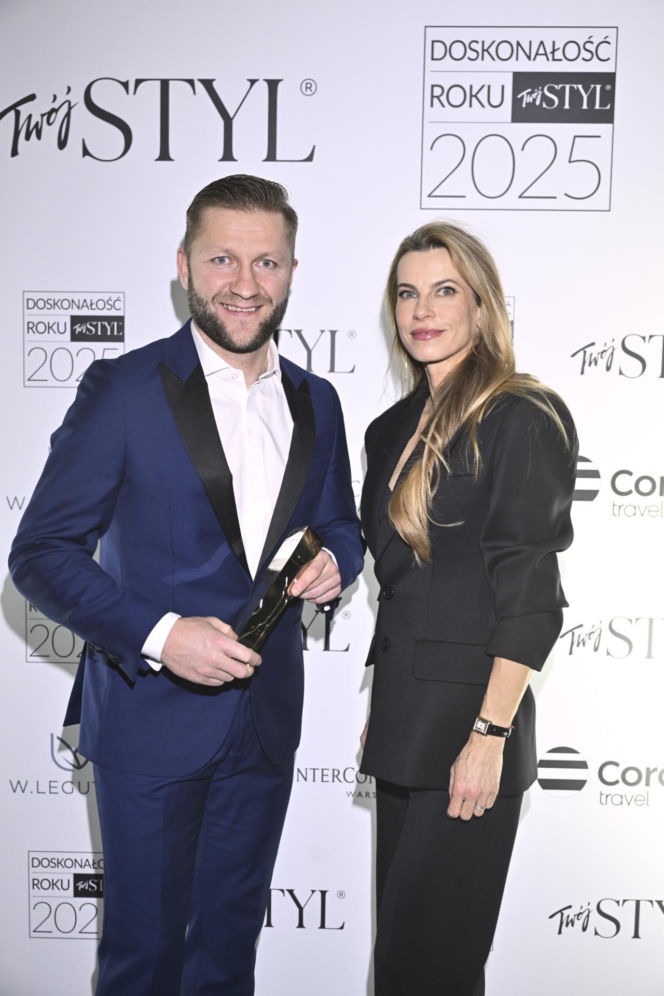 Jakub Błaszczykowski i Ewa Wachowicz na gali