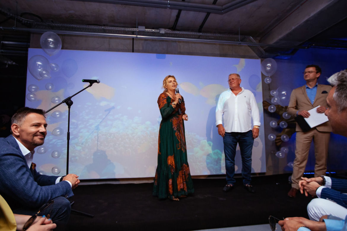 Kasprzyk, Kurowska i Kaliszuk w Oceanarium