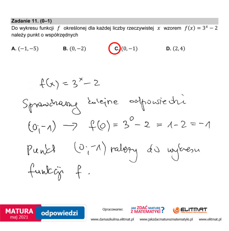 Matura 2021, matematyka poziom podstawowy. Odpowiedzi eksperta
