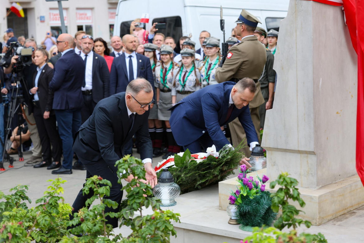 Andrzej Duda i Karol Nawrocki uczcili pamięć powstańców na Woli