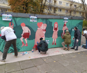 Dzieci Muranowa - wyjątkowy mural, który powstał na podstawie archiwalnych zdjęć!