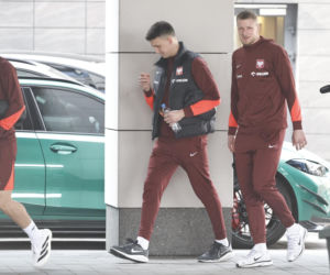 Reprezentacja Polski przed meczem ze Szwecją