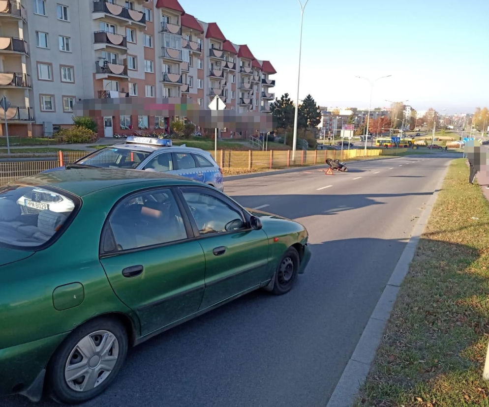 Wypadek w Łomży