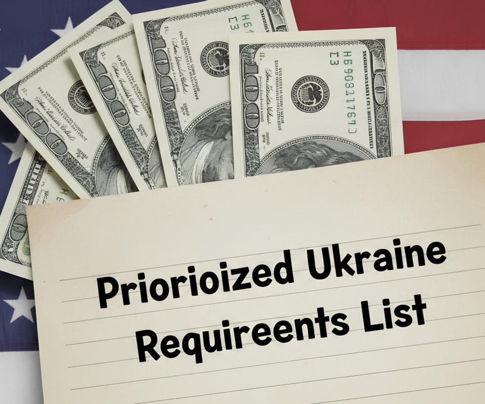 Prioritized Ukraine Requirements List