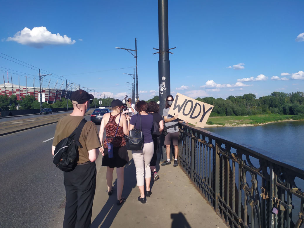 Aktywiści przypominają o suszy. Trwają protesty