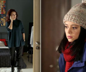 M jak miłość odc. 1216. Iza (Adriana Kalska), Aleksandra (Małgorzata Pieczyńska)