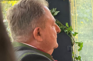 Sikorski i Makłowicz w krakowskim Bunkier Café