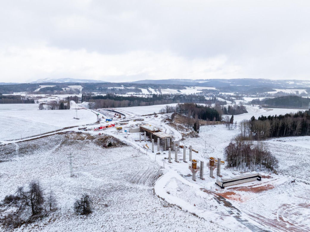 Budowa D11 w Czechach do granicy z Polską S3 w Lubawce